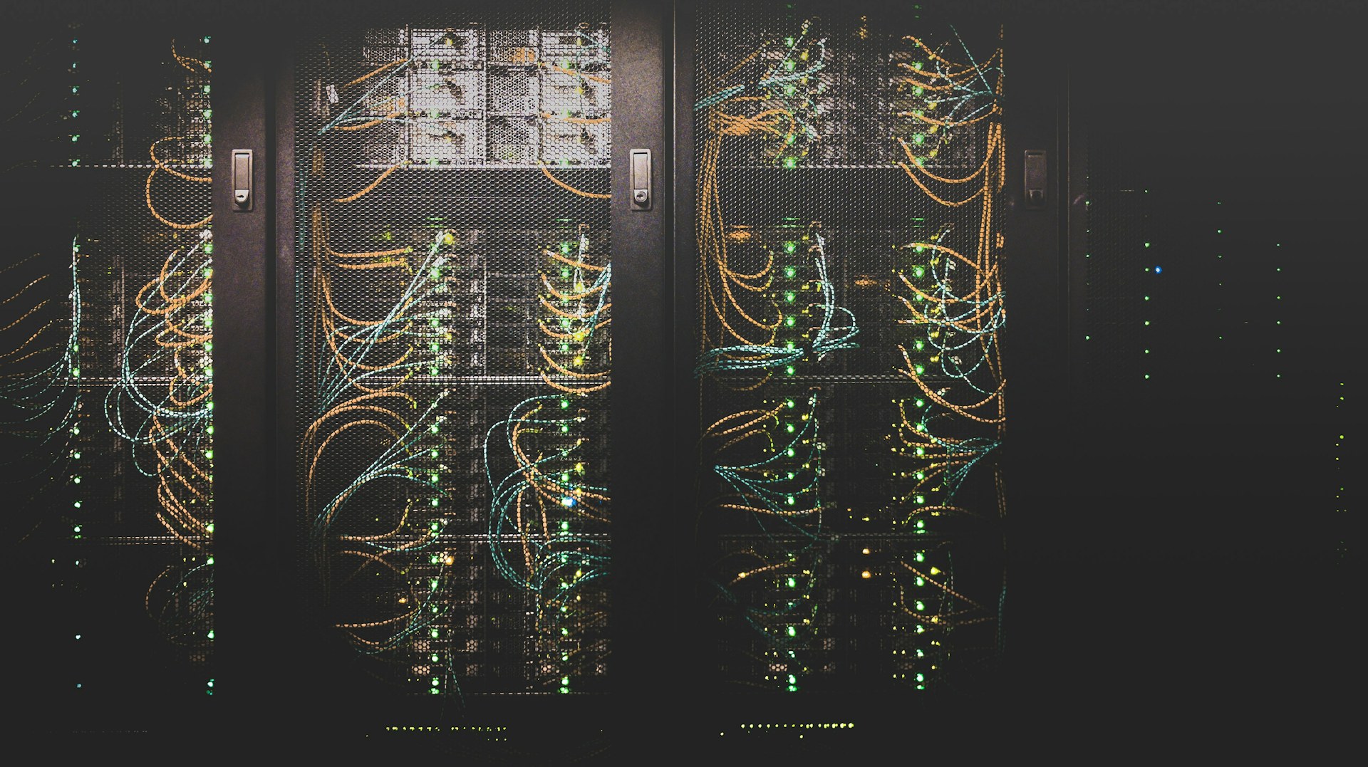 Network and server infrastructure in a secure data center